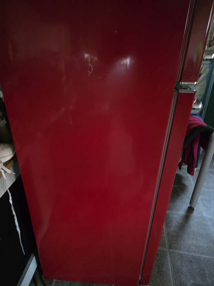 Galanz Retro Refrigerator - Red - photo 3