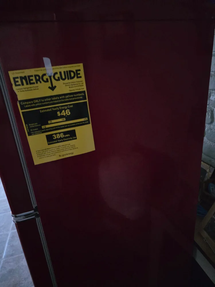 Galanz Retro Refrigerator - Red image indicator(4)