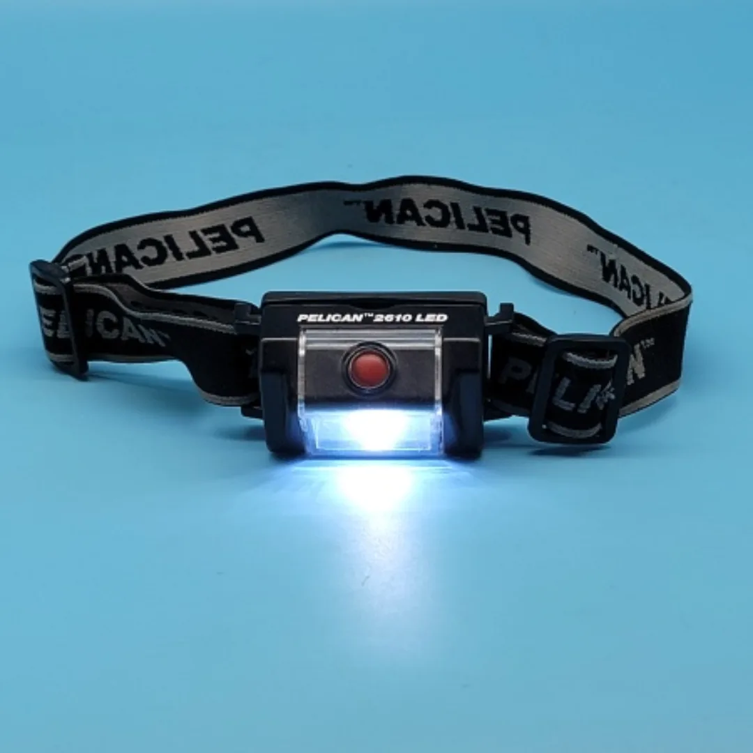 🥳VGUC🤩 Pelican 2610 LED Headlamp image indicator(3)