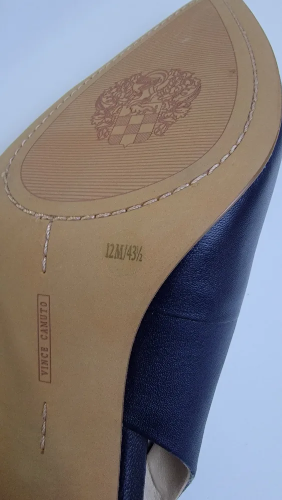 Vince Camuto Women’s Hamden Slingback Pumps – Deep Navy, Size 12 image indicator(4)