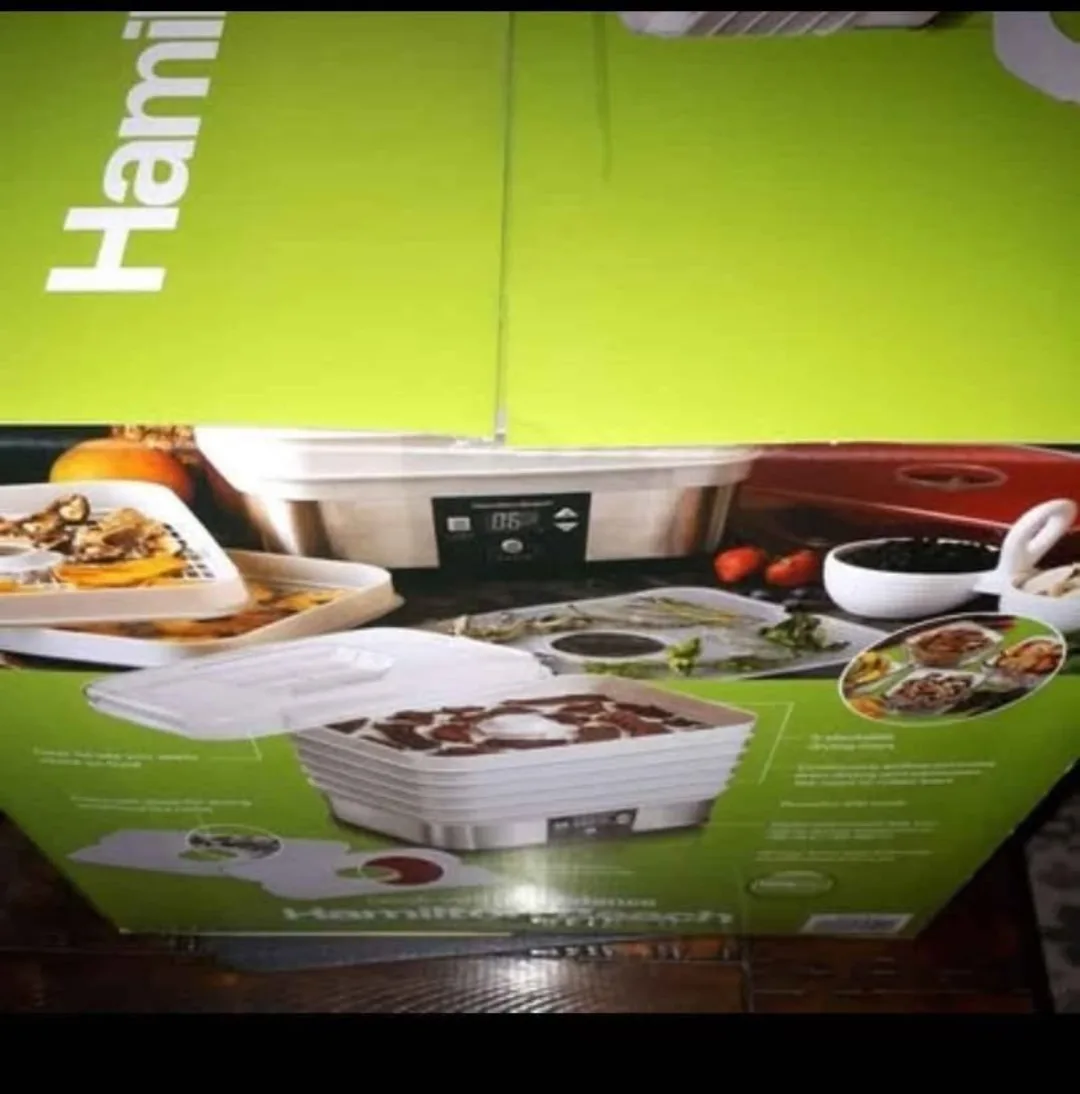 Hamilton Beach Food Dehydrator NEW* image indicator(2)