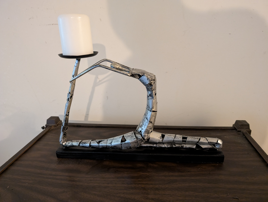 Unique Yoga Pose Candle Holder
