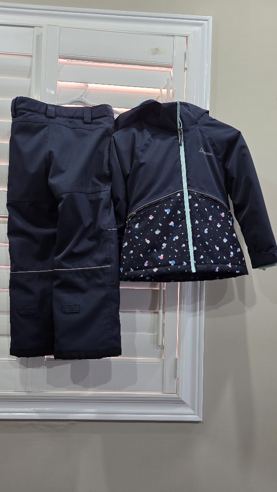 Deux par Deux Kids' Snowsuit Set - Size 7