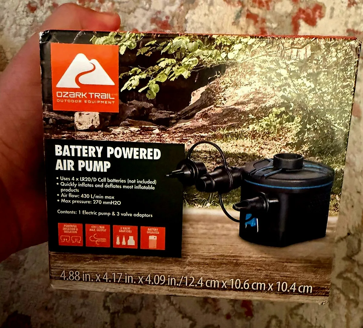 brand new Ozark Trail Battery Powered Air Pump thumbnail
