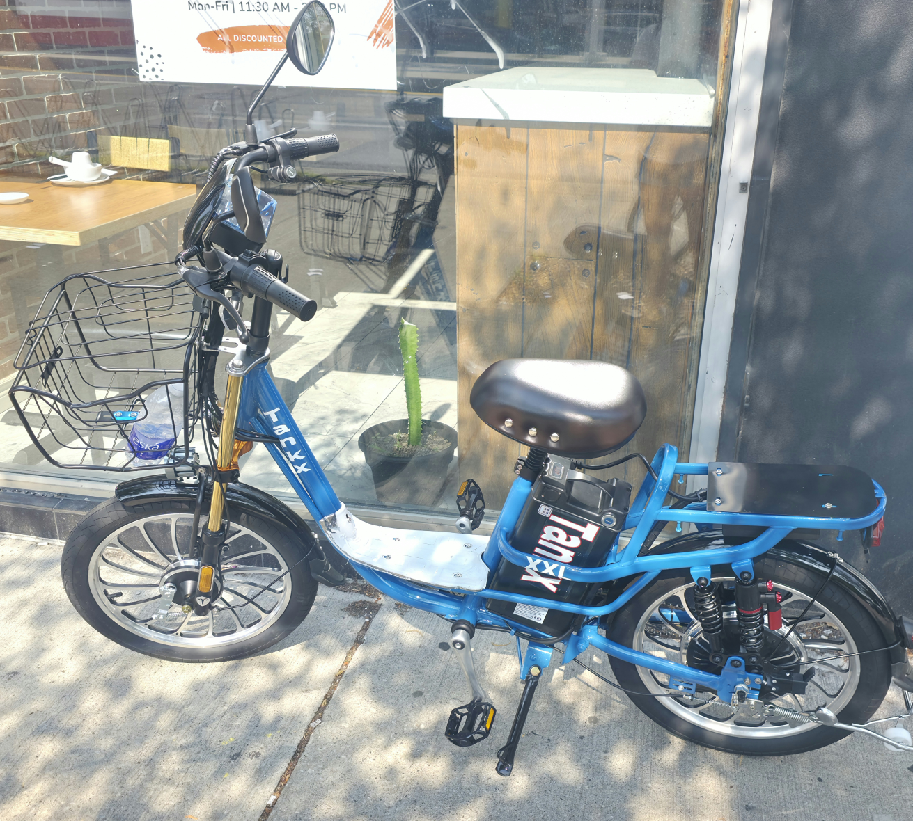 New Tankx 48V30AH 1000W Electric Bike, Cargo Ebike, Warranty - photo 2