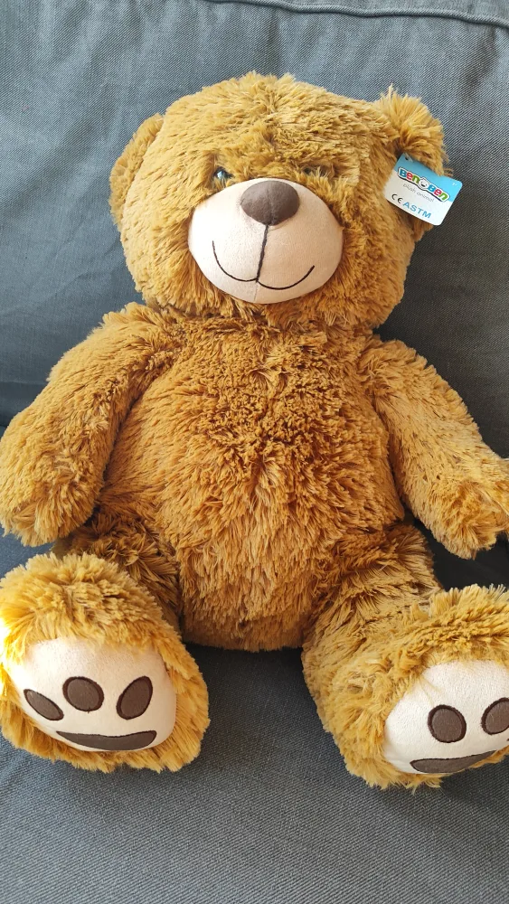 Ben & Ben Plush Brown Teddy Bear thumbnail