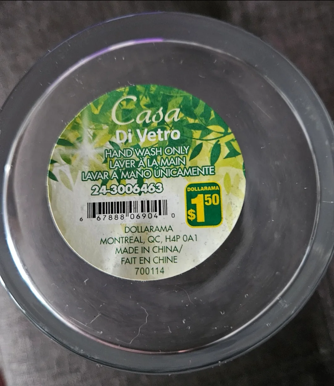 10 x Casa Di Vetro Clear Glass Vases gently used image indicator(3)