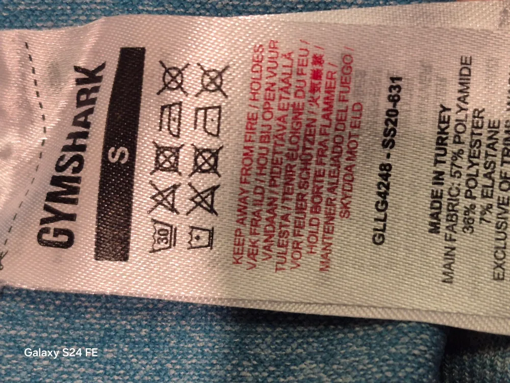 Gymshark Burgundy Leggings image indicator(7)