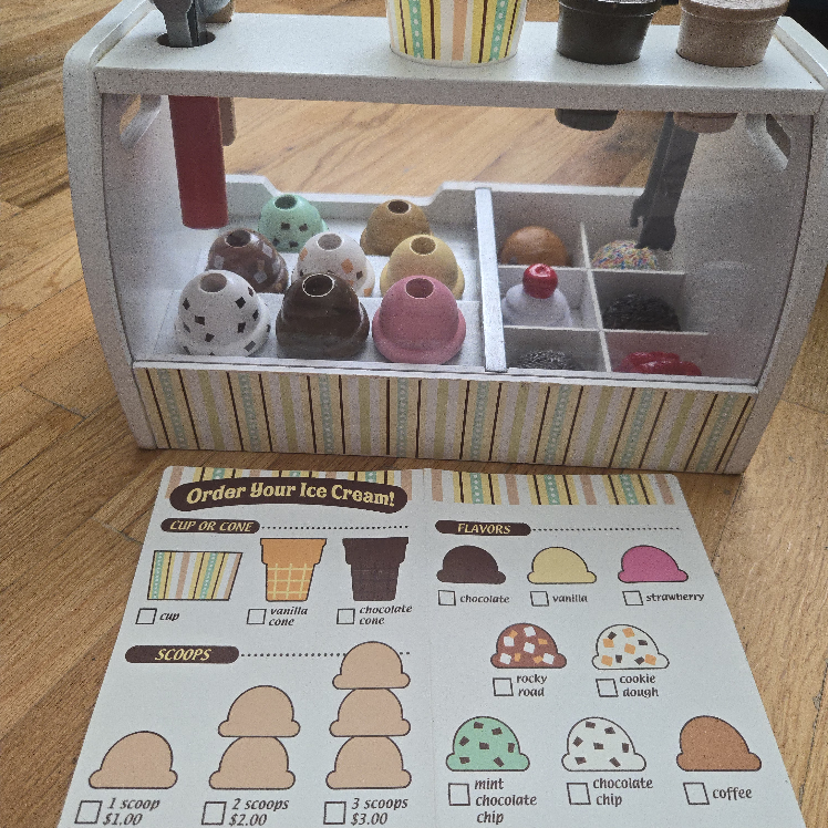 Melissa & Doug Scoop & Serve Ice Cream Counter - photo 2