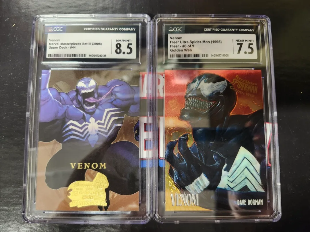 Venom Marvel Trading Cards CGC Graded thumbnail
