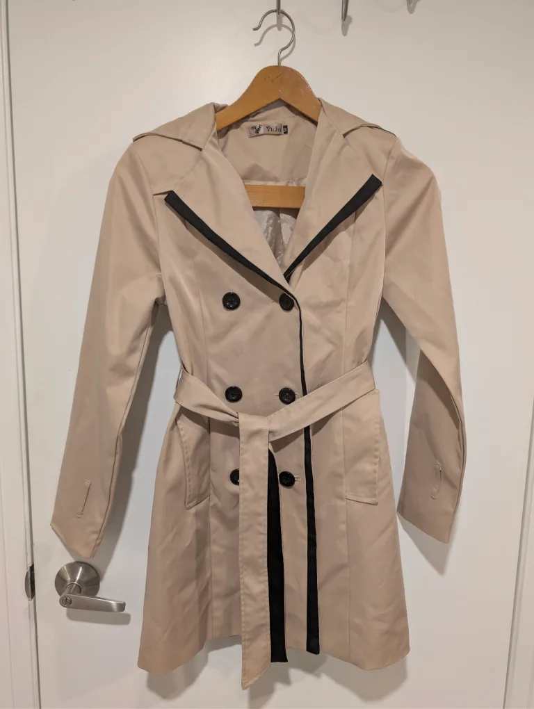 Beige Trench Coat thumbnail