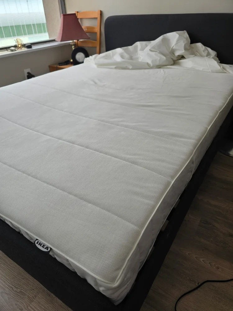 IKEA SLATTUM BED FRAME &MATTRESS thumbnail