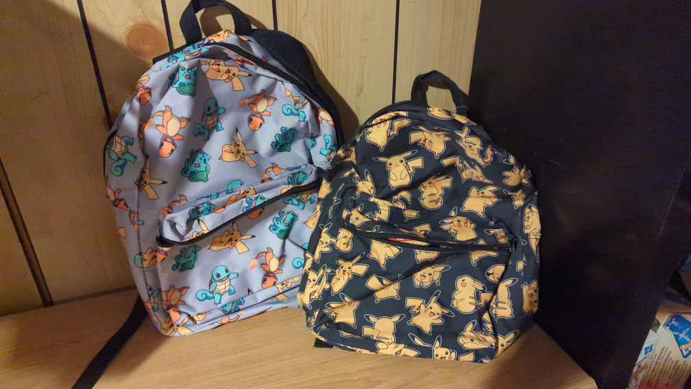 Pokémon Backpacks - Pikachu & Starter Designs!