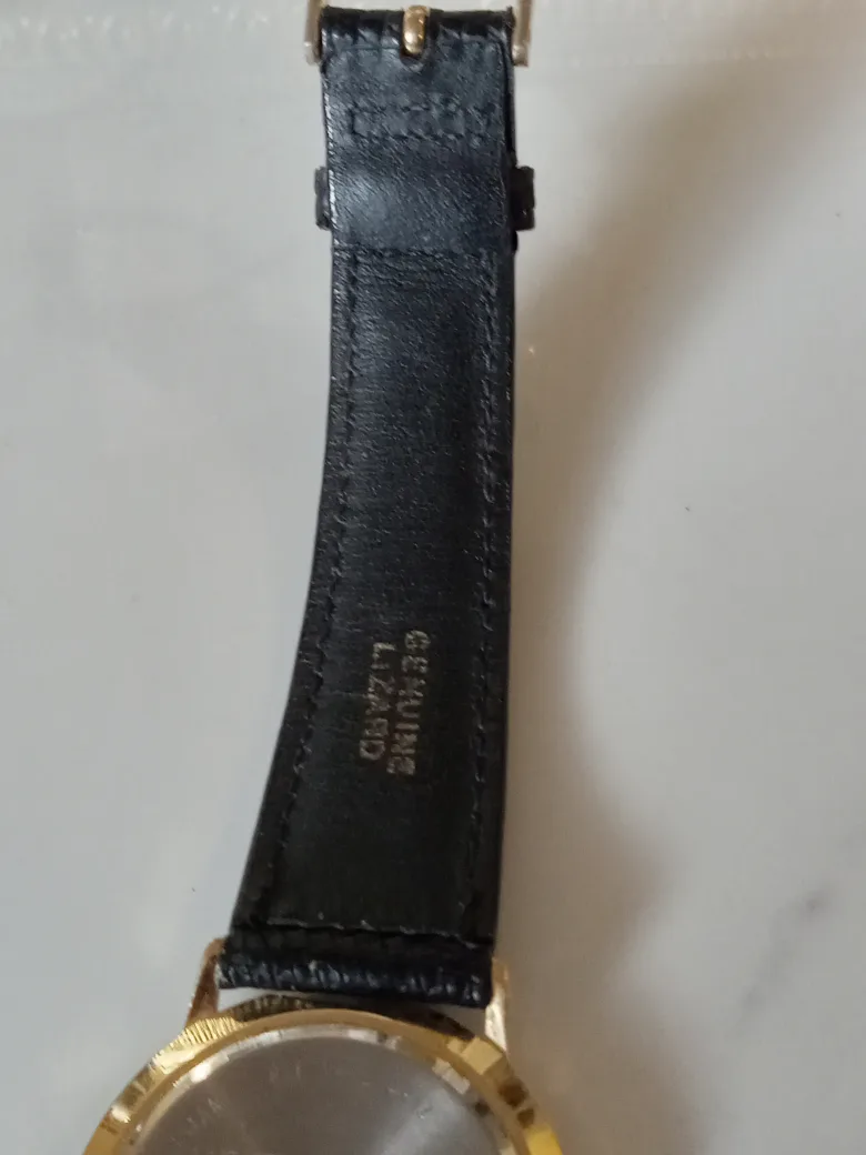 Accutron Quartz Gold & Black Watch image indicator(10)