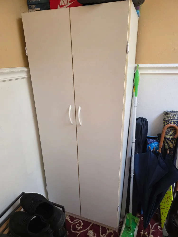 White Wardrobe Cabinet thumbnail