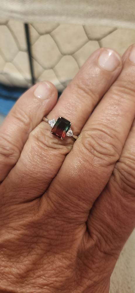 Charmed Aroma  Sterling Silver Colored gemstones ring