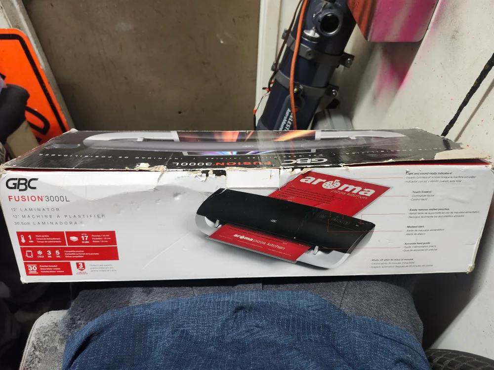 GBC Fusion 3000L 12" Laminator w/ Box image indicator(2)