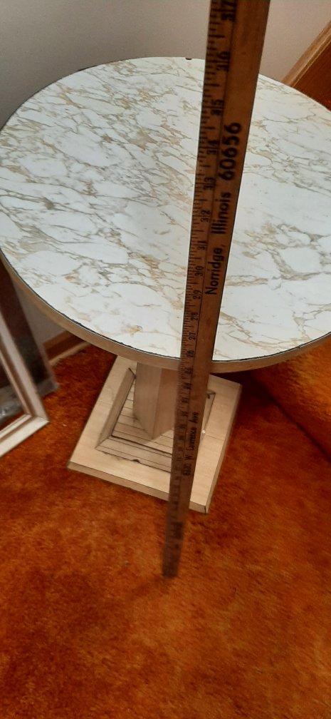 Vintage Formica tabletop plant stand - photo 2
