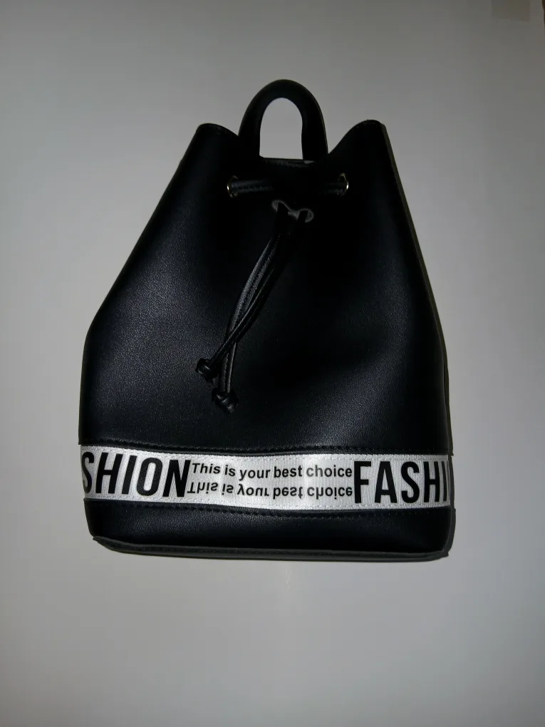 Black Fashion Backpack thumbnail