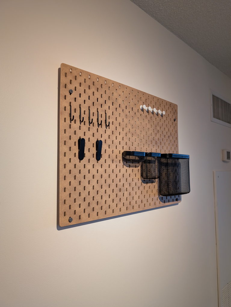 IKEA Skadis Pegboard with Accessories 30x22" - photo 2