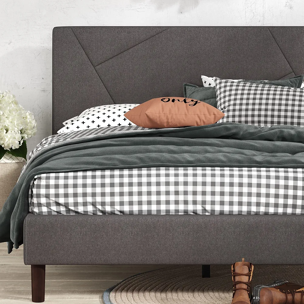 Queen Size Bed Frame with Headboard - photo 2