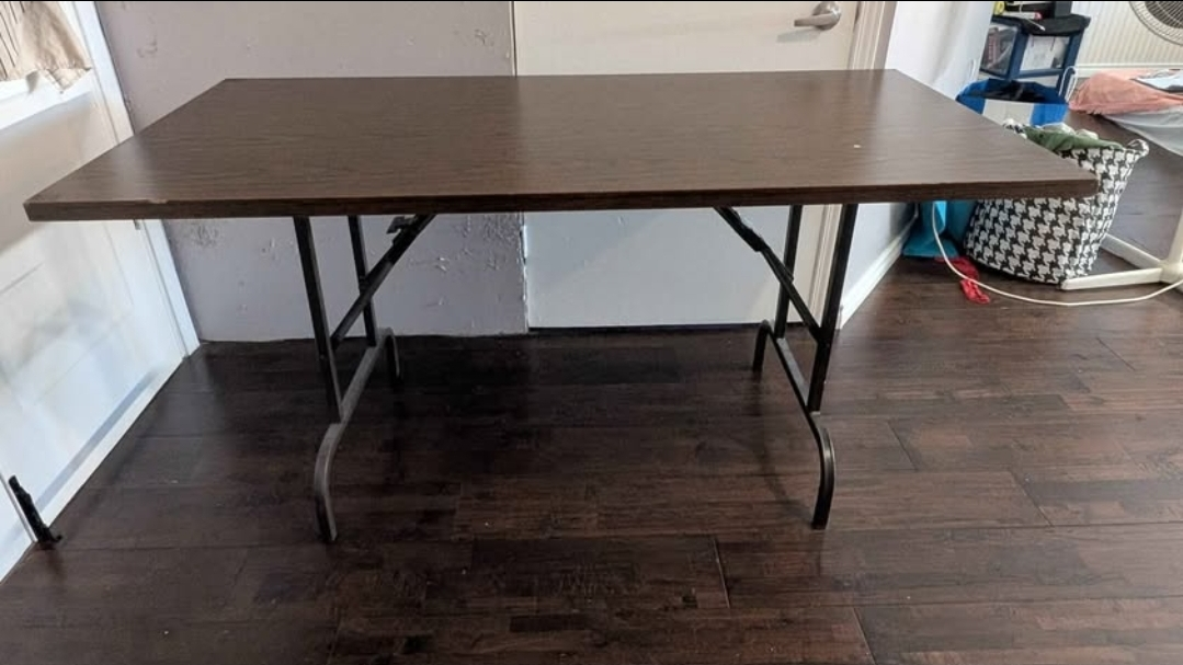 Folding Table - Brown