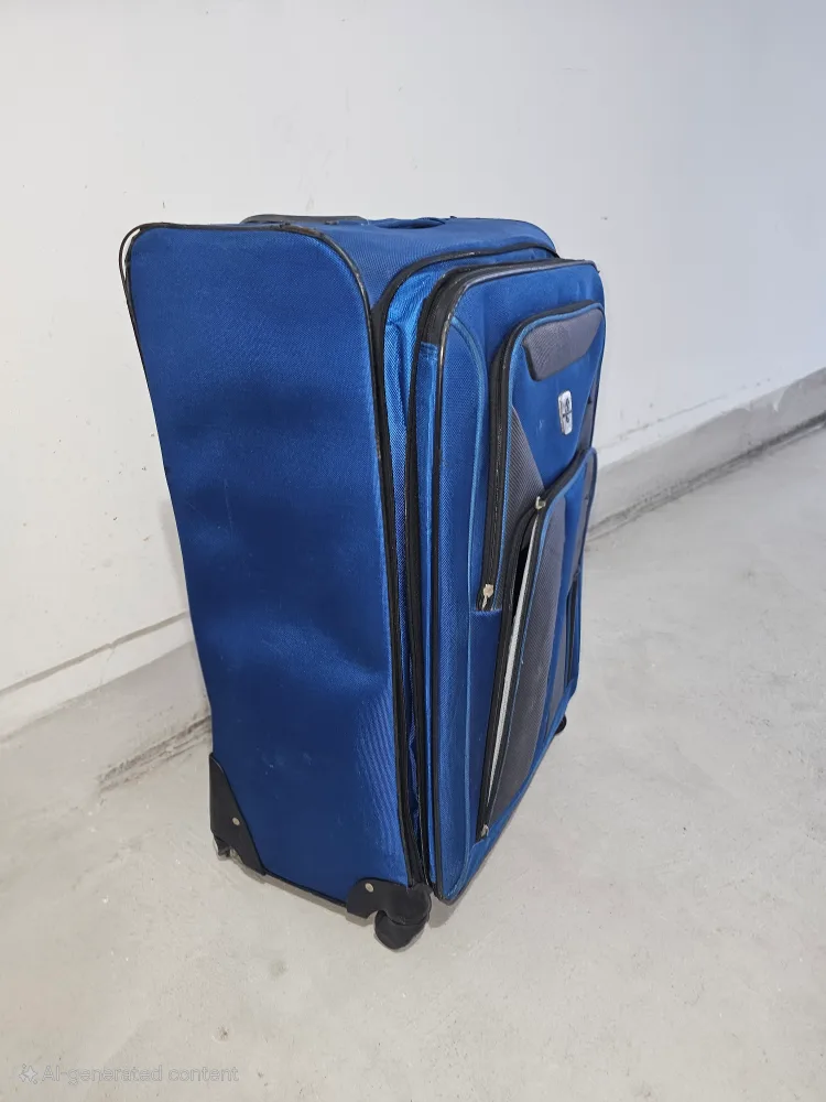 Blue Rolling Suitcase image indicator(2)