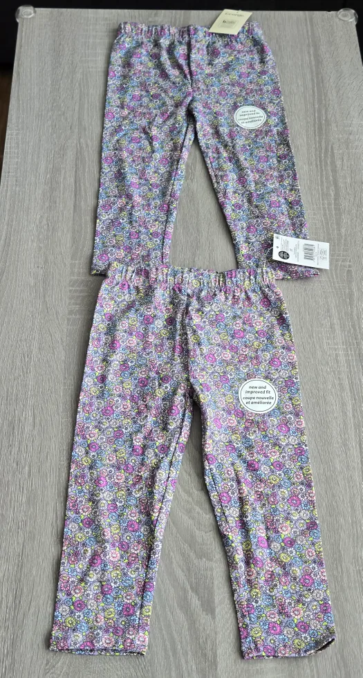 Old Navy Girl's 3T Shirt & George Floral Pants image indicator(3)