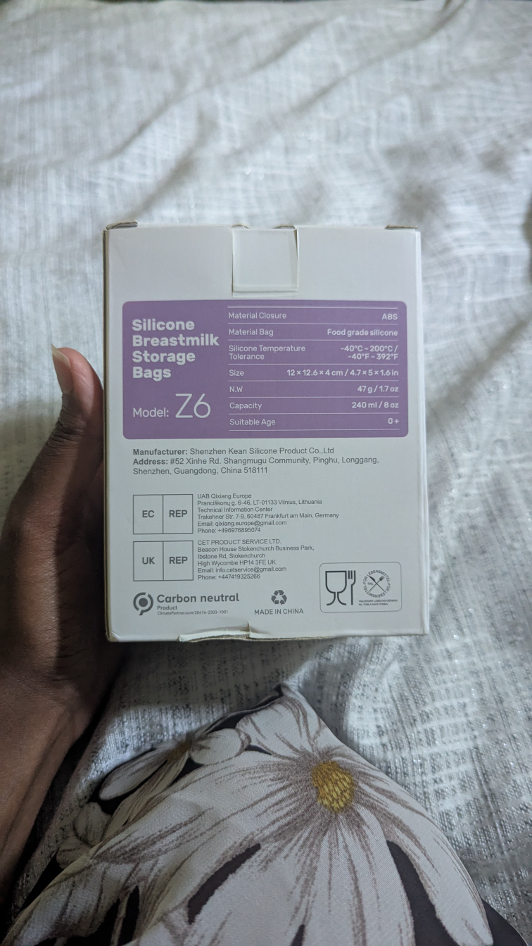 Nuliie Silicone Breastmilk Storage Bags Z6 - New - photo 2