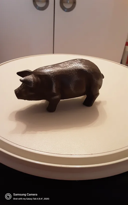 Vintage Piggy Bank - Brass image indicator(2)