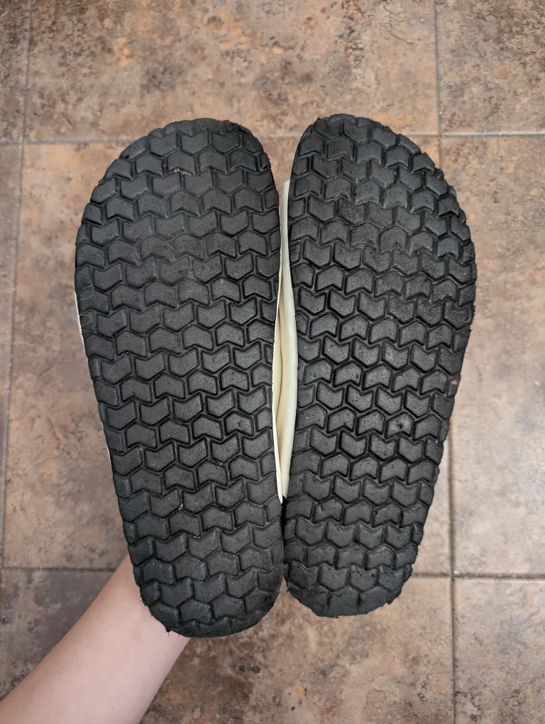 Shein White Breathable Sandals Birkenstock Dupes image indicator(2)