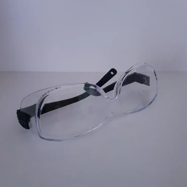 Pyramex Safety Glasses - Clear, Over Glasses #freecycle image indicator(2)
