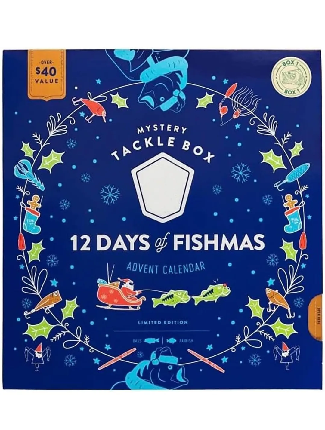 Mystery Fishing Tackle Box – 12 Days of Fishmas, Bass & Trout image indicator(9)