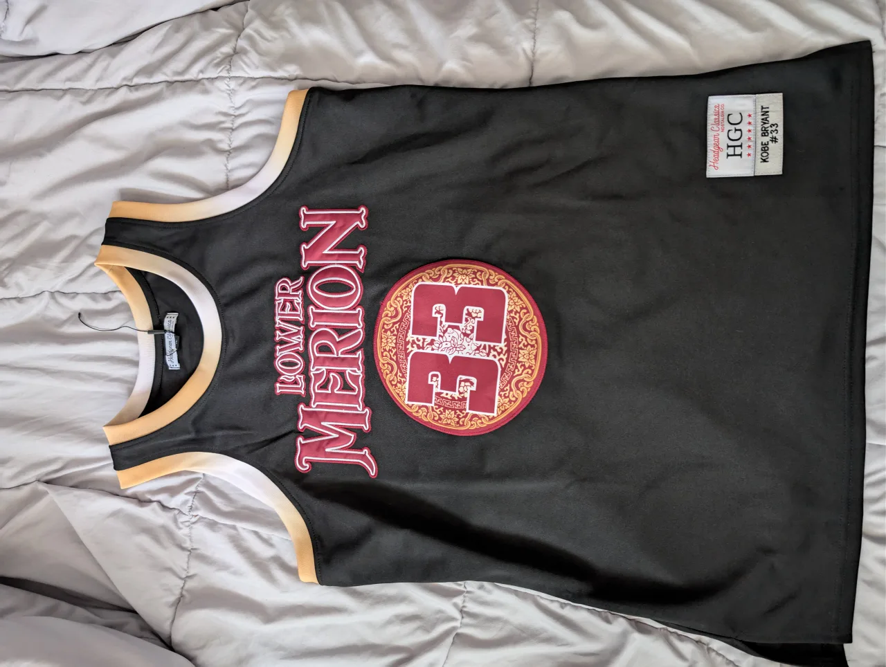 XL Headgear Classics Kobe Bryant high school Jersey thumbnail