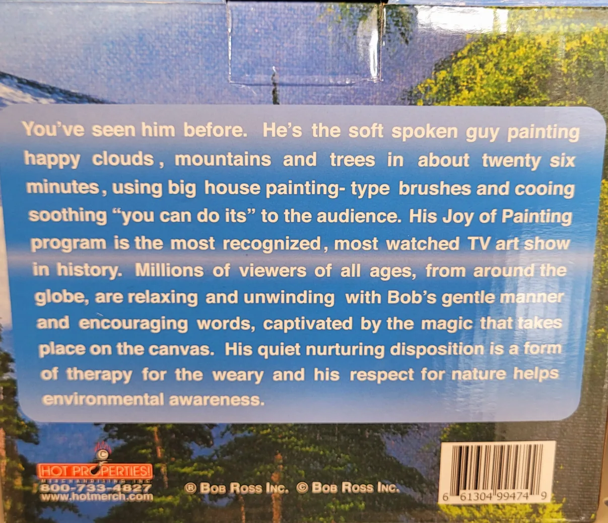 Bob Ross Pint Glass Set - New in Box! image indicator(3)