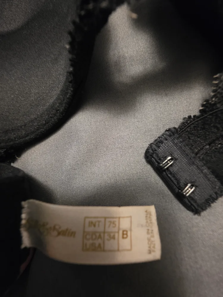 La Vie en Rose Bra's, Silk & Satin Bra-Size 34B image indicator(9)