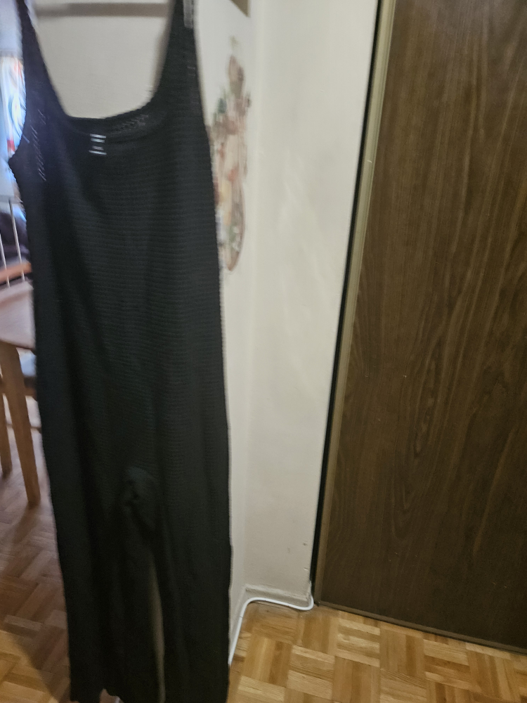 Shein Black Knit Jumpsuit - Size 1XL - photo 3