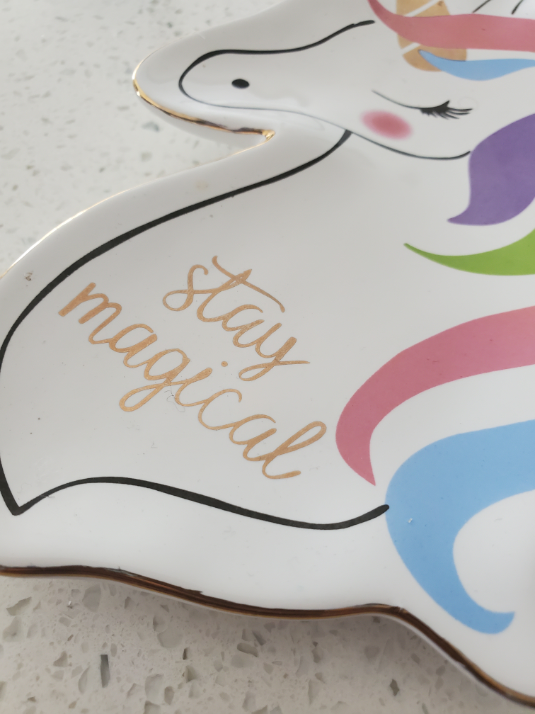 Unicorn Trinket Dish - Stay Magical - photo 2