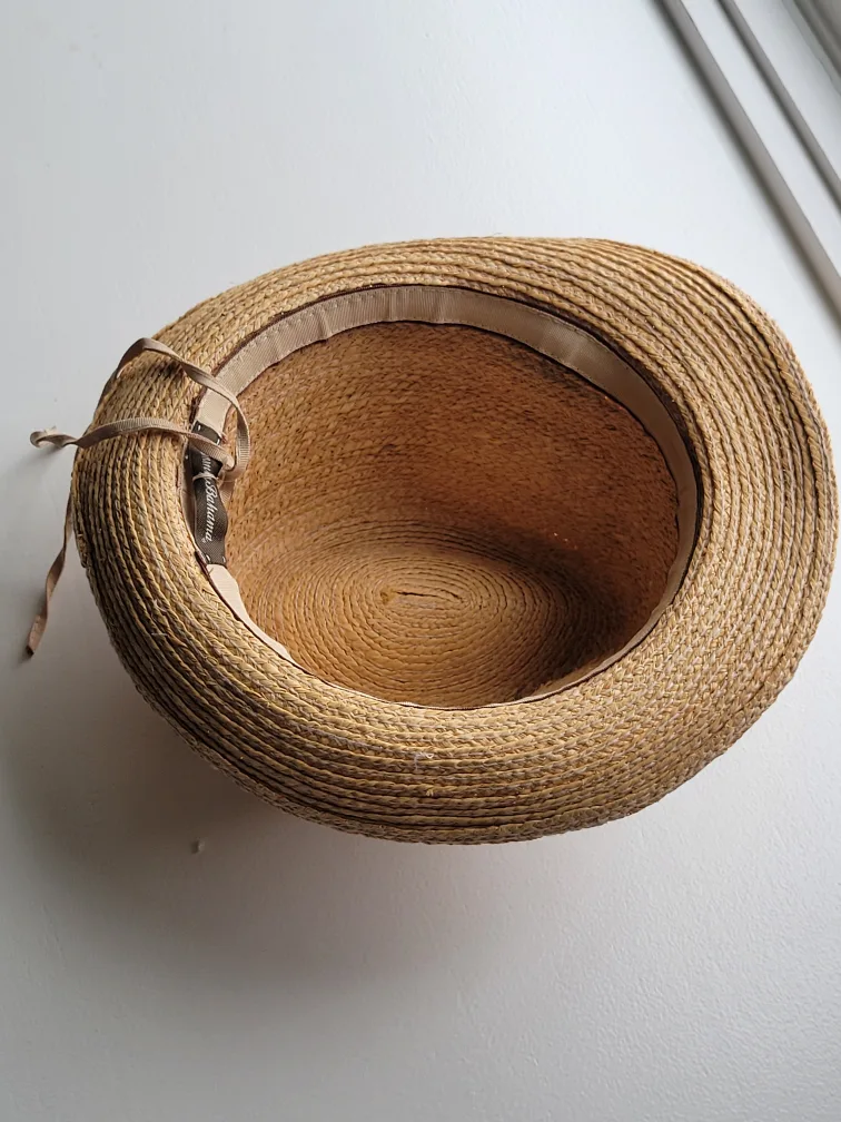 new Tommy Bahama Straw Fedora Hat image indicator(5)