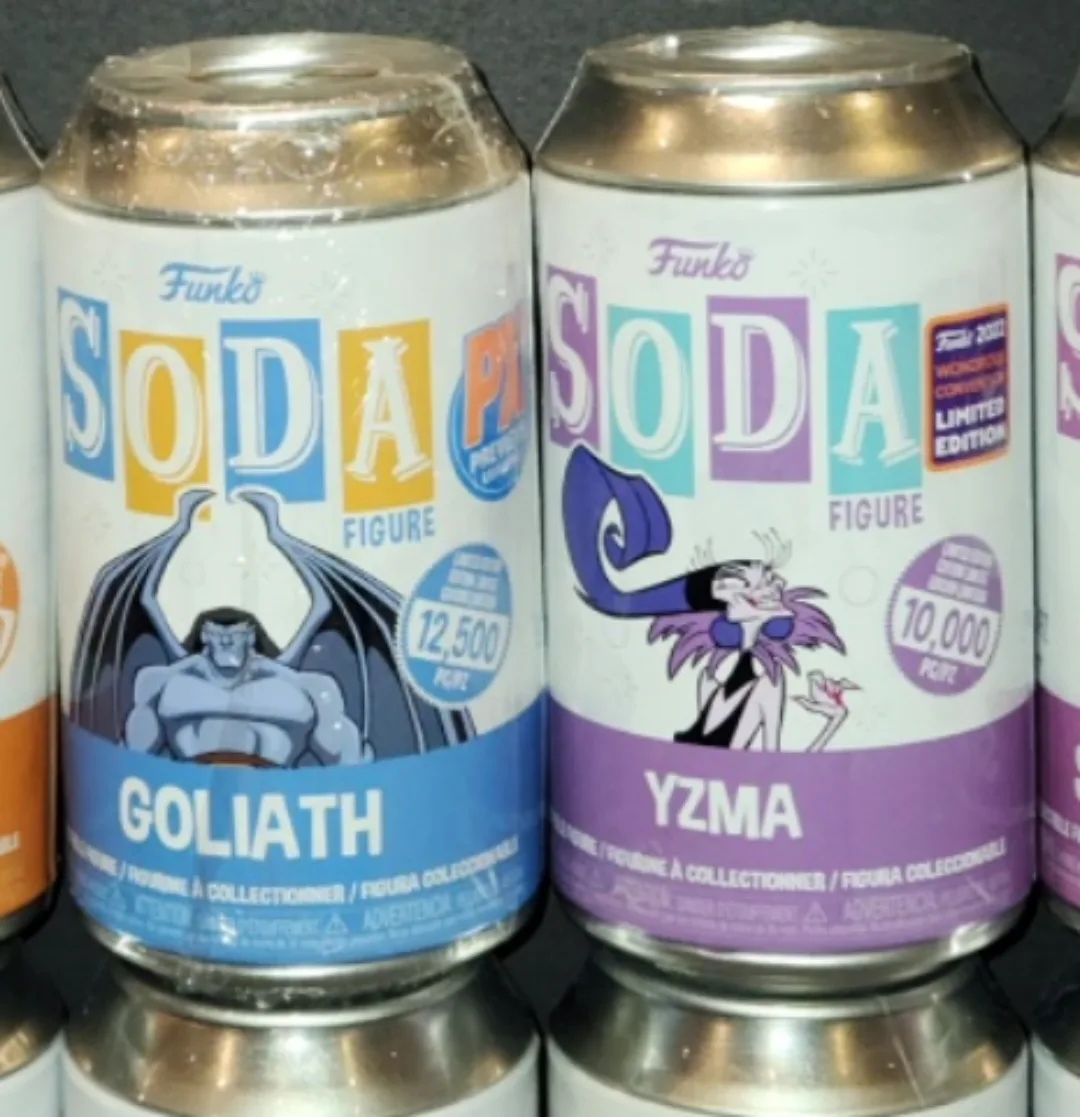 P/U Disney Bundle! 1 Shirt, MiniFig, Funko Pop & 3 Sodas image indicator(6)