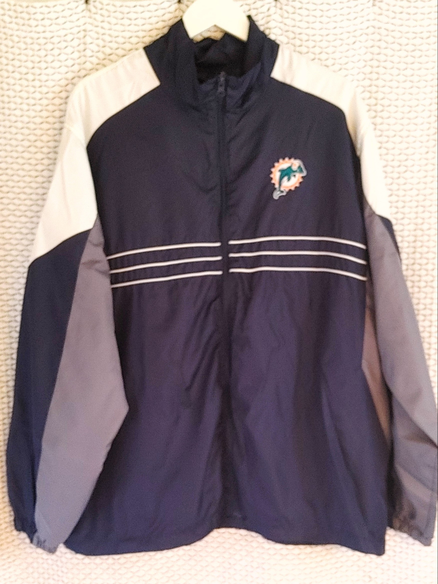 Reebok NFL Miami Dolphins Jacket - Size XL