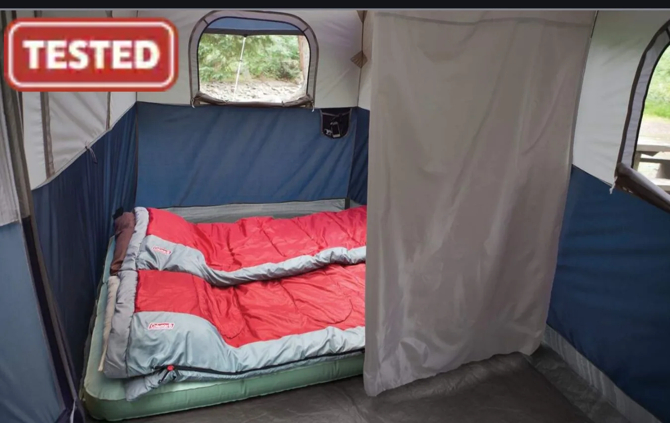 🥕Coleman Cabin Tent - 9 Person image indicator(4)