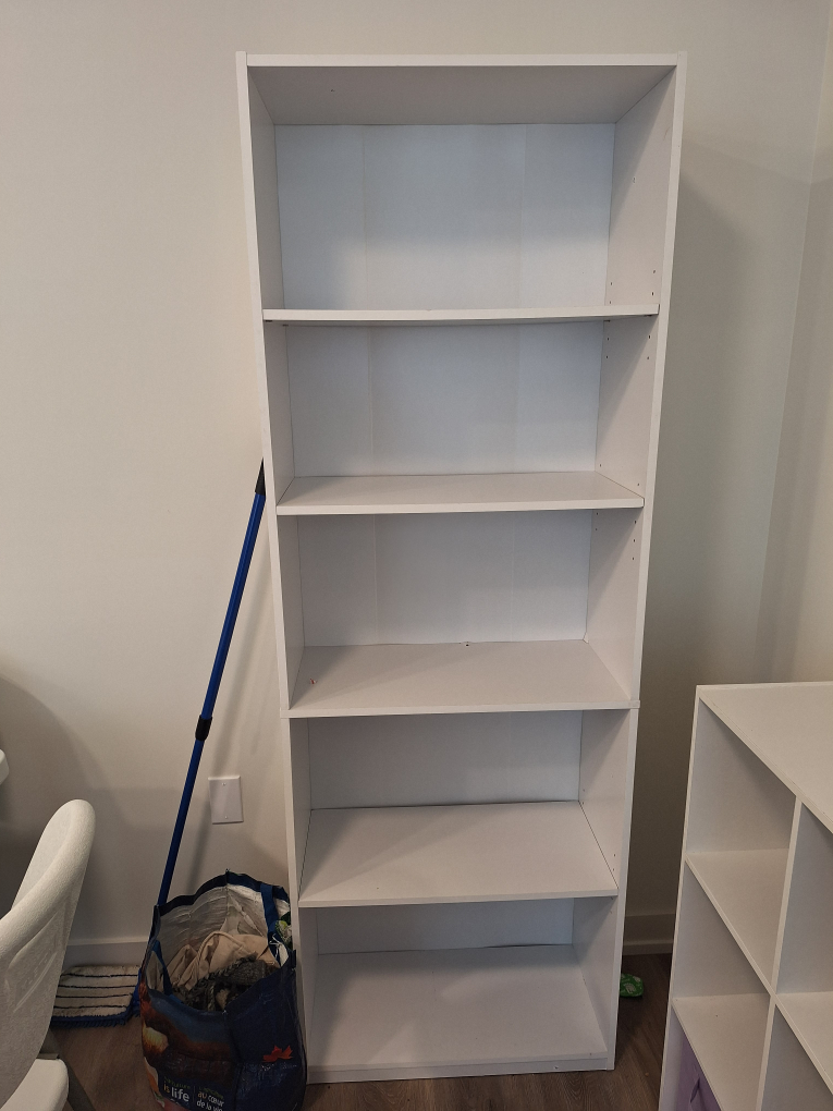 White Bookcase