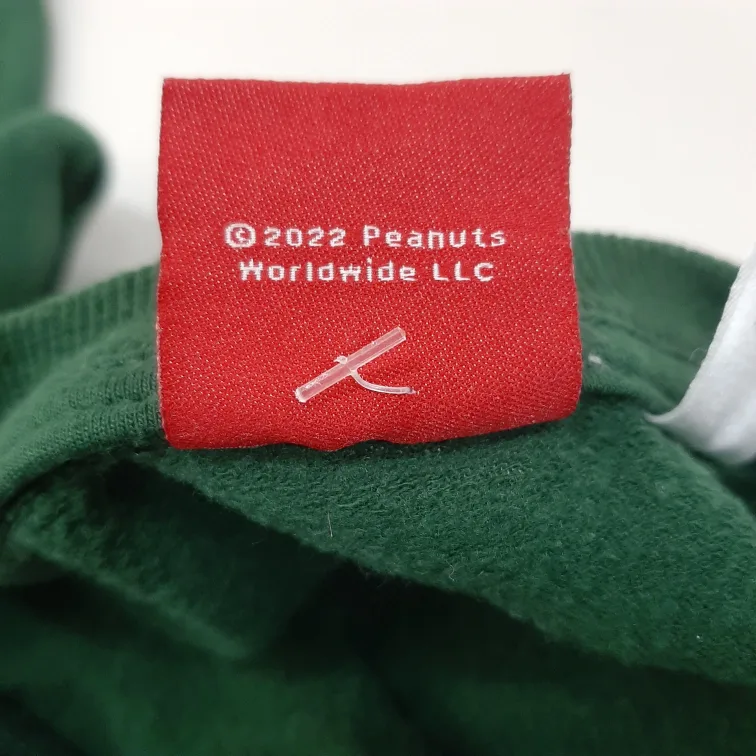 Peanuts Snoopy Green Sweatshirt - Size Small image indicator(3)