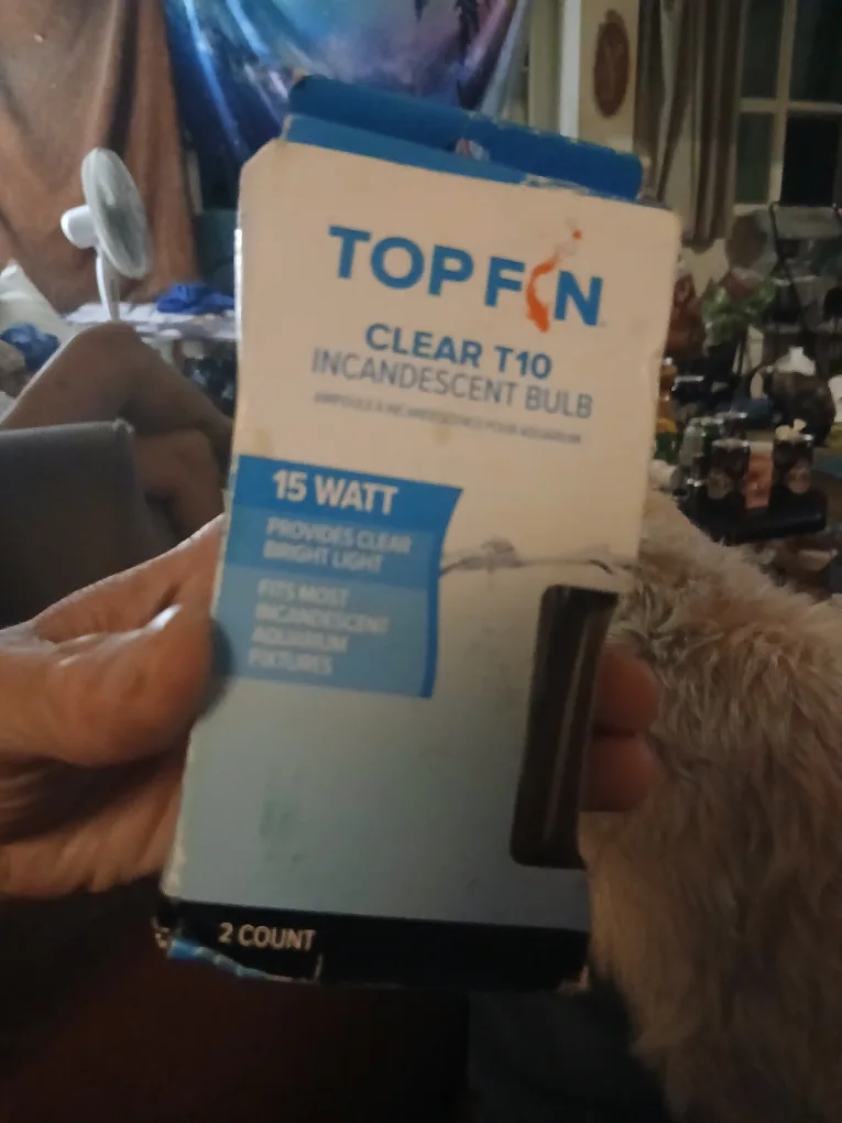 Top Fin Clear T10 Incandescent Bulb, 15 Watt thumbnail