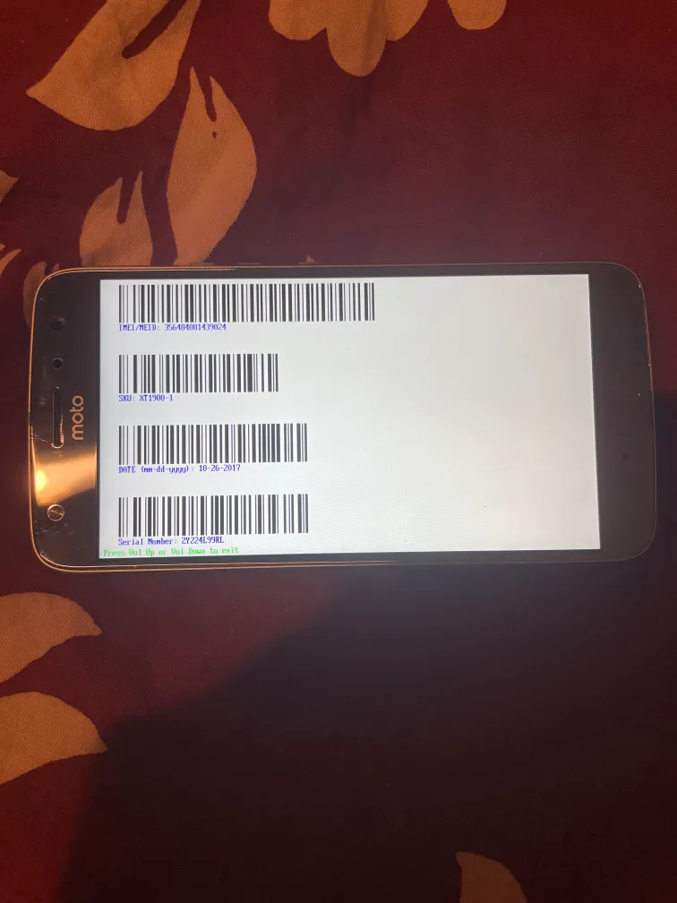 Motorola Moto X4 - 32 GB - Sterling Blue (Read Description) image indicator(8)