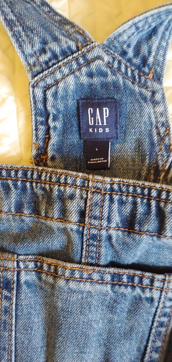 Gap Kids Denim Overalls - Size L image indicator(3)
