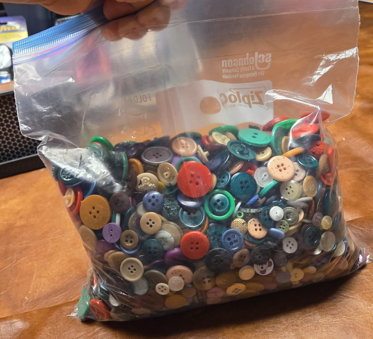 Bag of Assorted Buttons