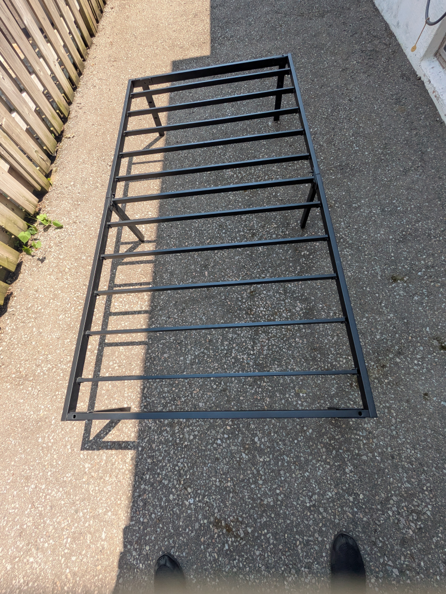 Mainstays 14" Heavy Duty Steel Slat Bed Frame (Twin) - photo 5