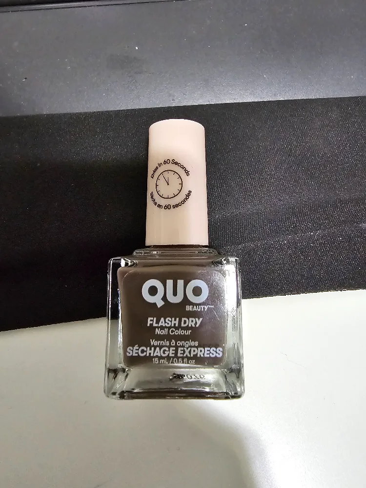 QUO BEAUTY Flash Dry Nail Colour, Crocodile 🐊 Tears 😢 💅 🧡 thumbnail